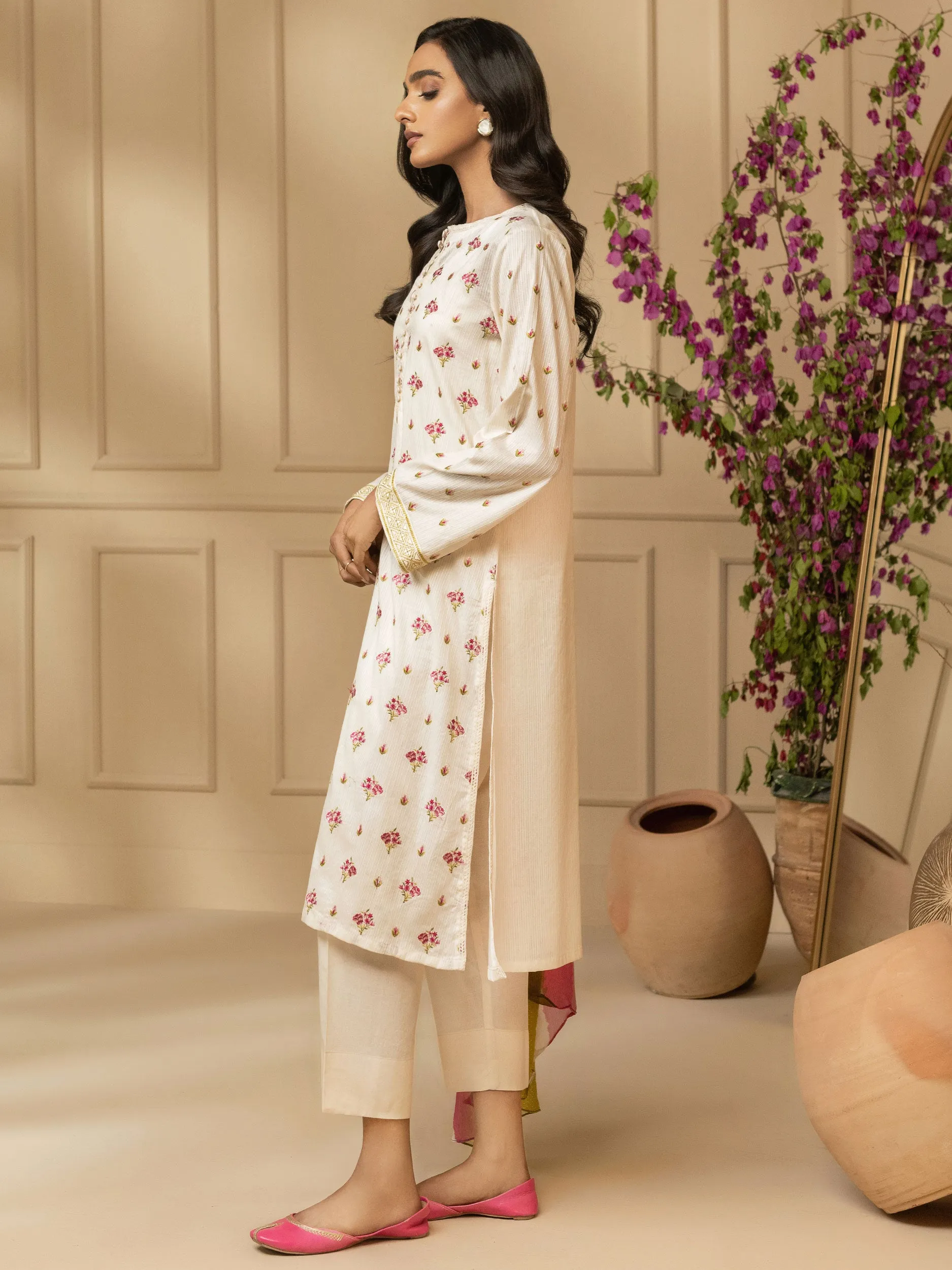 2 Piece Lawn Suit-Embroidered (Unstitched)