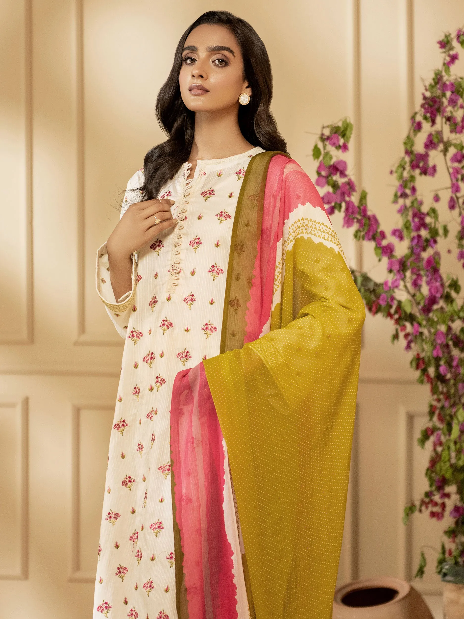2 Piece Lawn Suit-Embroidered (Unstitched)