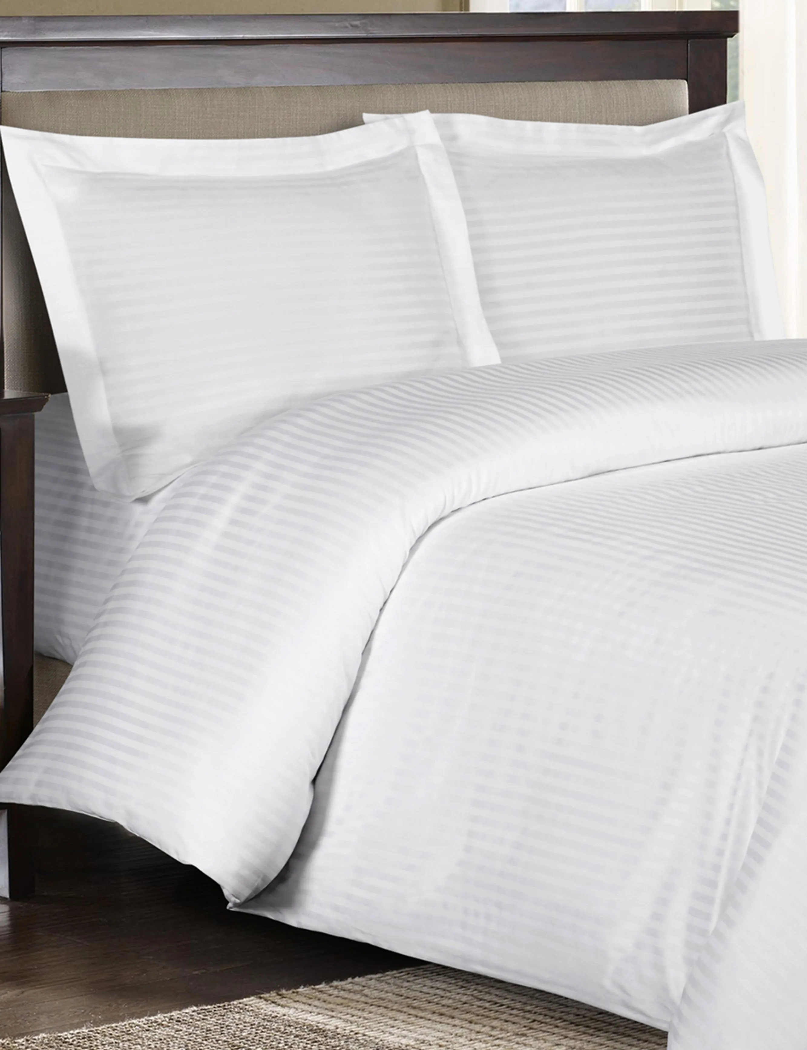 250 TC 1cm Stripped Sateen Pillow Case