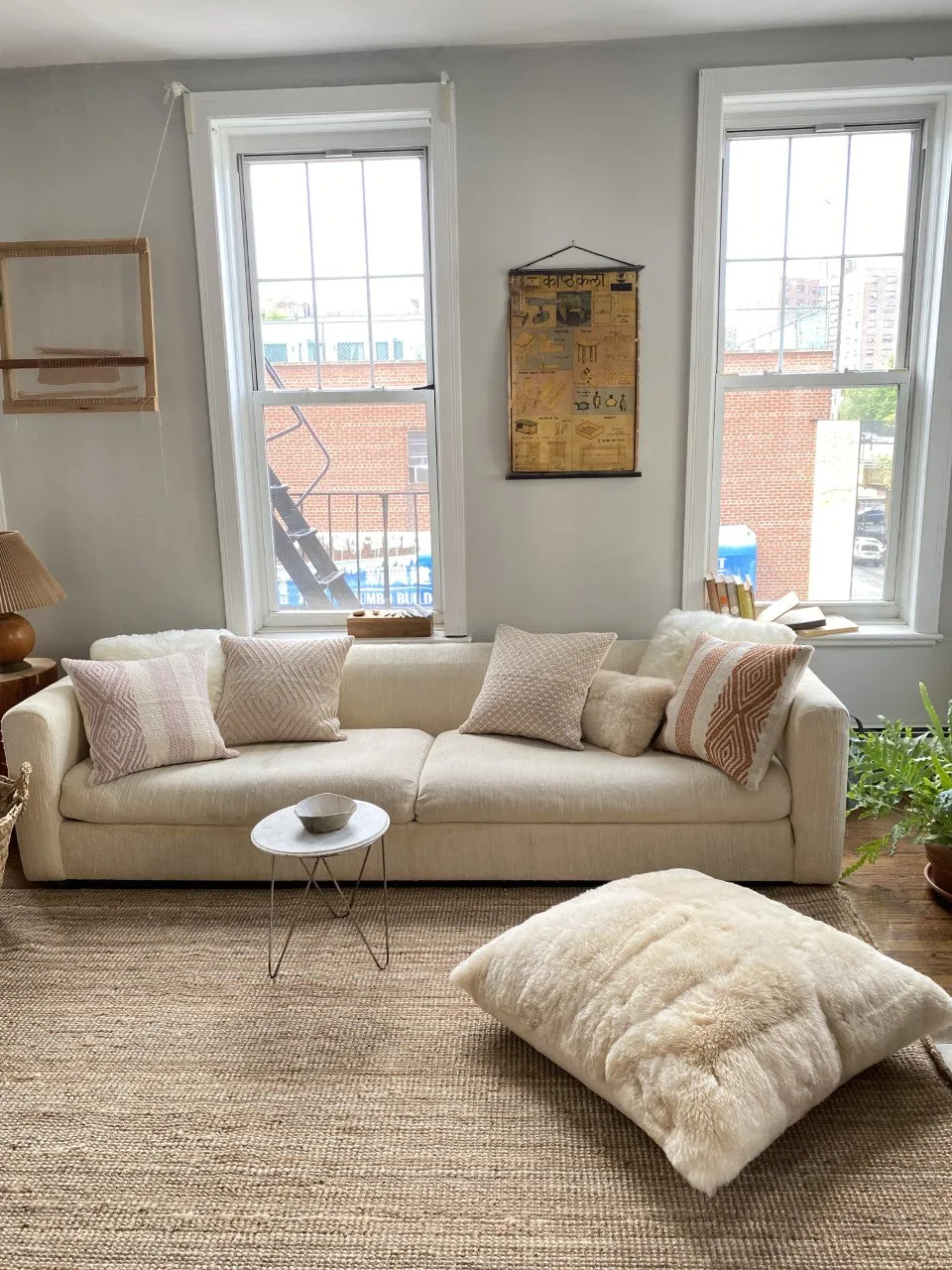 Alpaca Floor Pillow