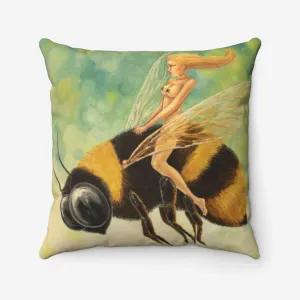 Bee Girl Pillow