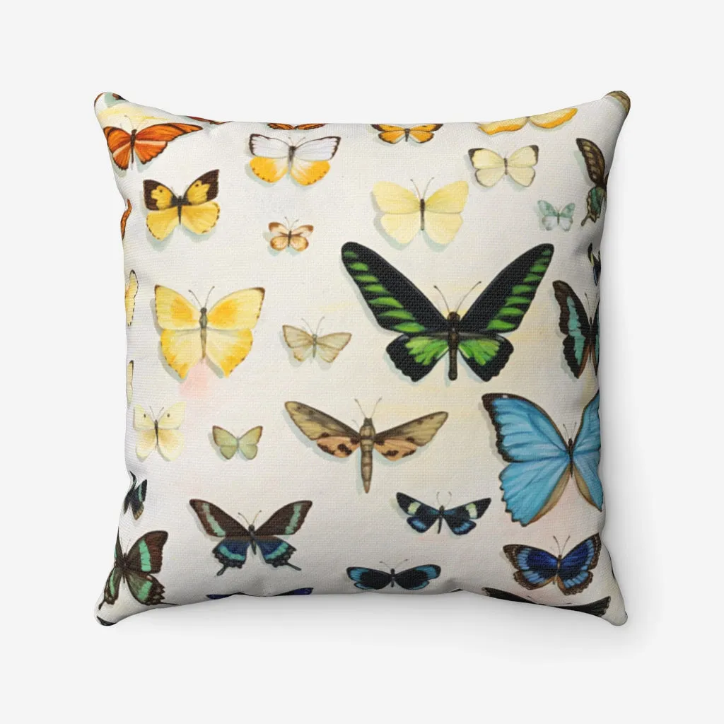 Butterfly Rainbow Pillow