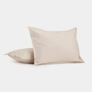 Cotton Percale Sham Set