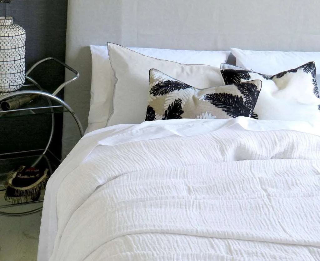 Devon Grey Bedspread Set - Queen