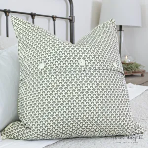 Ella Linen Pillow- Walnut- 20x20