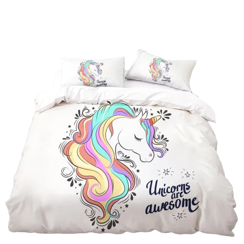 Enchanted Heirloom Unicorn Bed Set