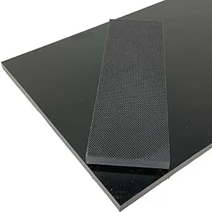 FINE TEXTURE PEEL PLY G10- BLACK- Knife Handle Sheets