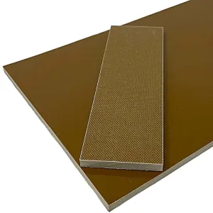 FINE TEXTURE PEEL PLY G10- COYOTE BROWN- Knife Handle Sheets