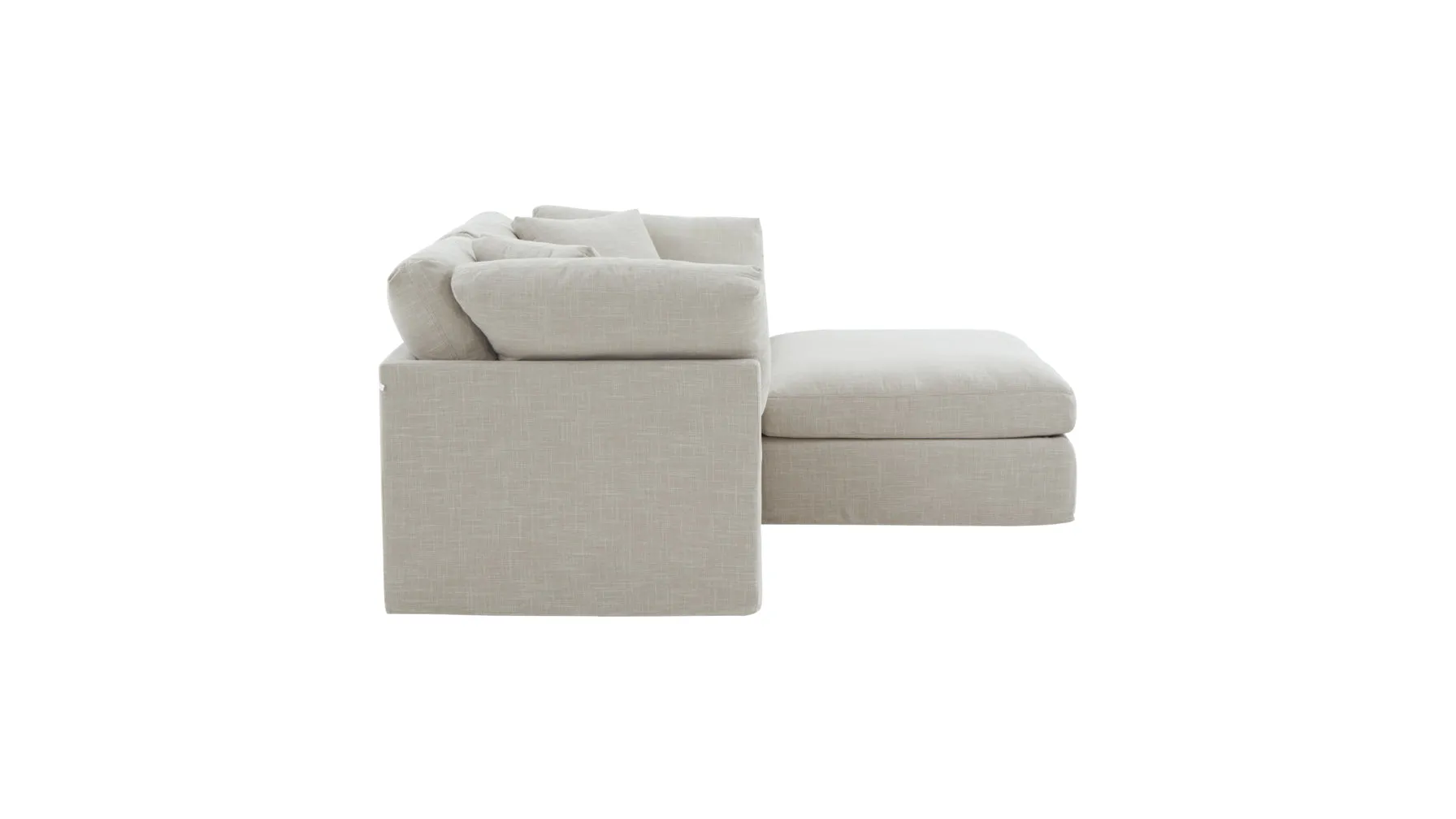 Get Together™ 3-Piece Modular Sectional, Standard, Light Pebble