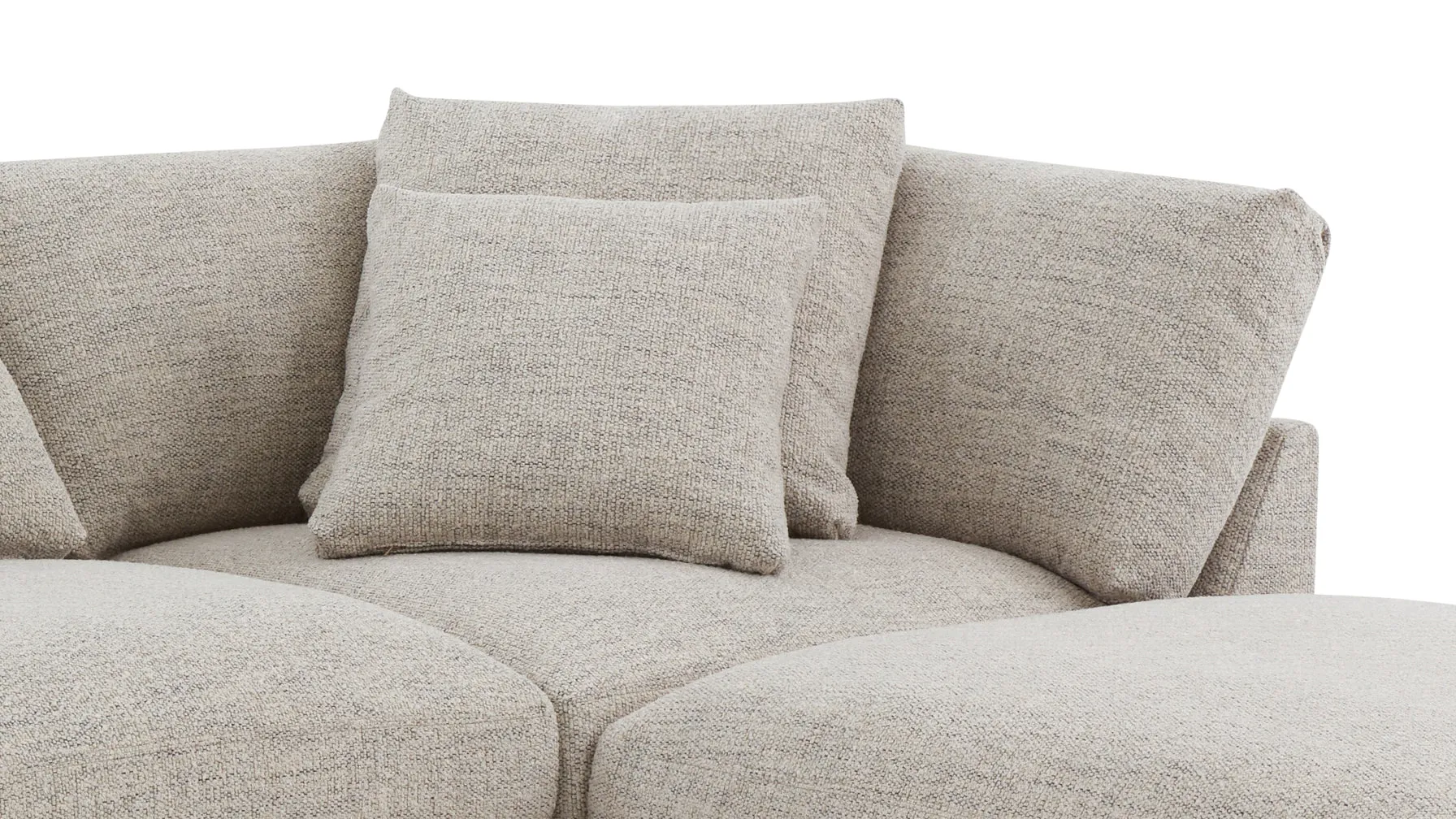Get Together™ 4-Piece Modular Sectional, Large, Oatmeal
