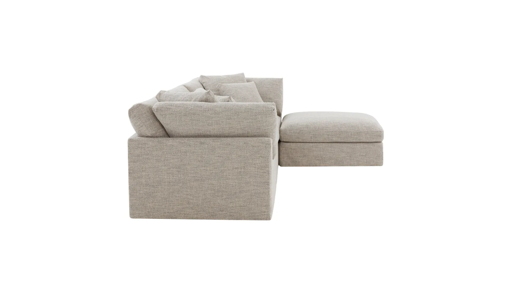 Get Together™ 4-Piece Modular Sectional, Large, Oatmeal