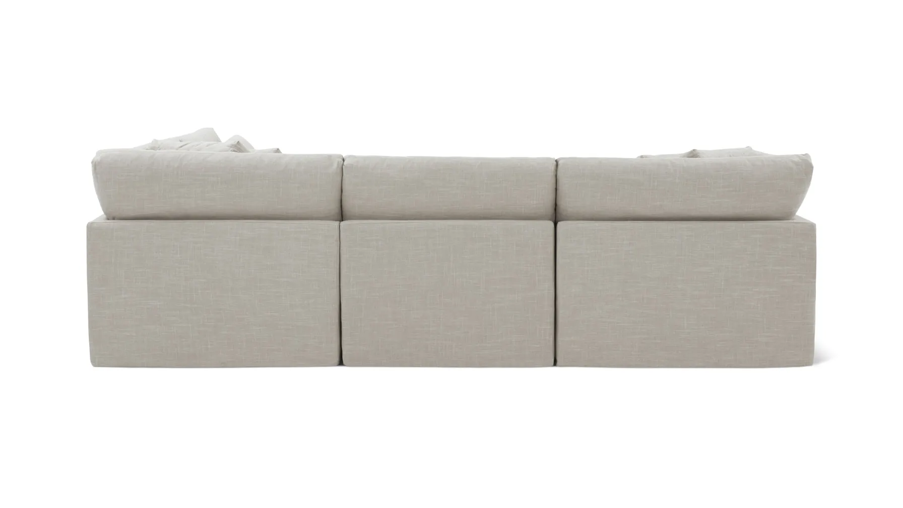 Get Together™ 5-Piece Modular Sectional, Large, Light Pebble