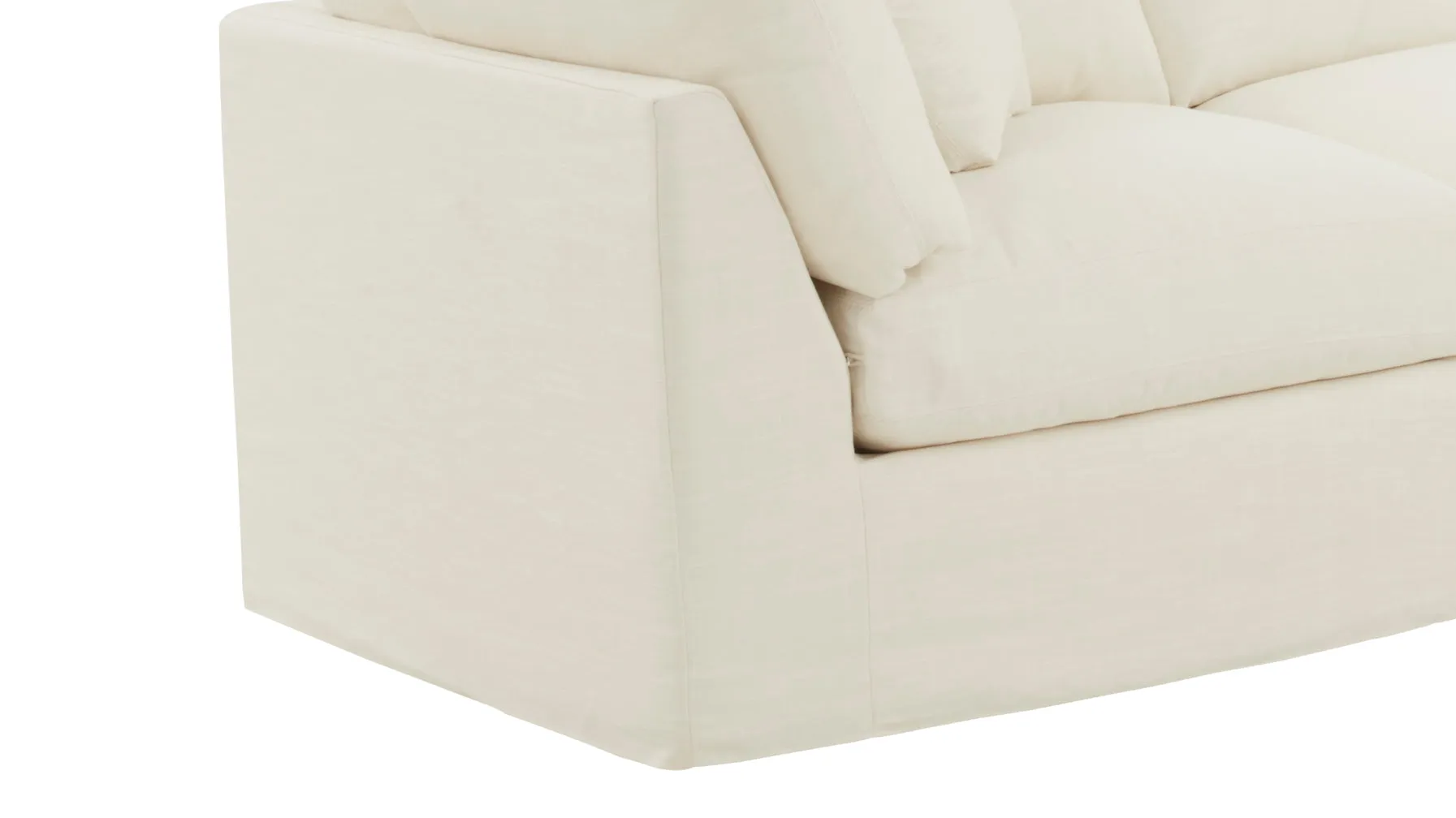 Get Together™ 5-Piece Modular Sectional, Standard, Cream Linen