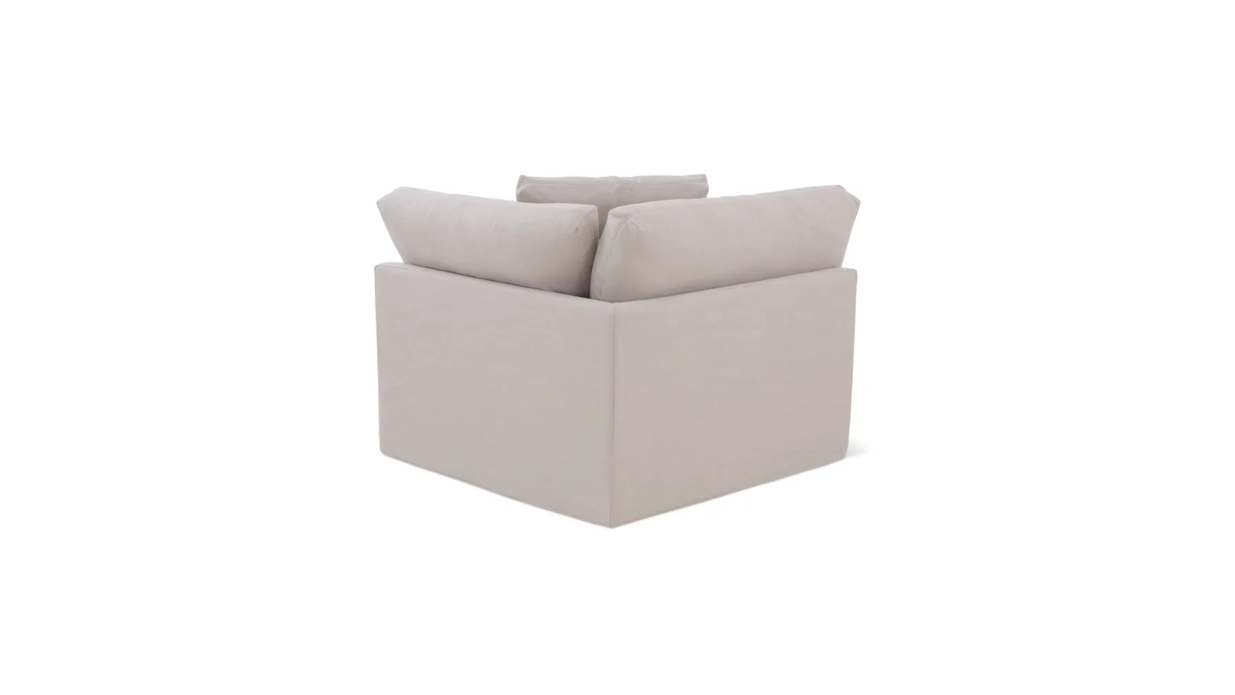 Get Together™ Corner Chair, Large, Clay