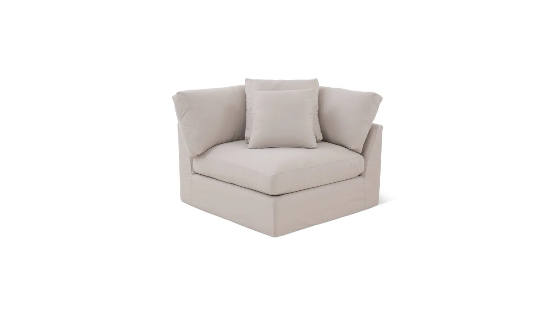 Get Together™ Corner Chair, Large, Clay