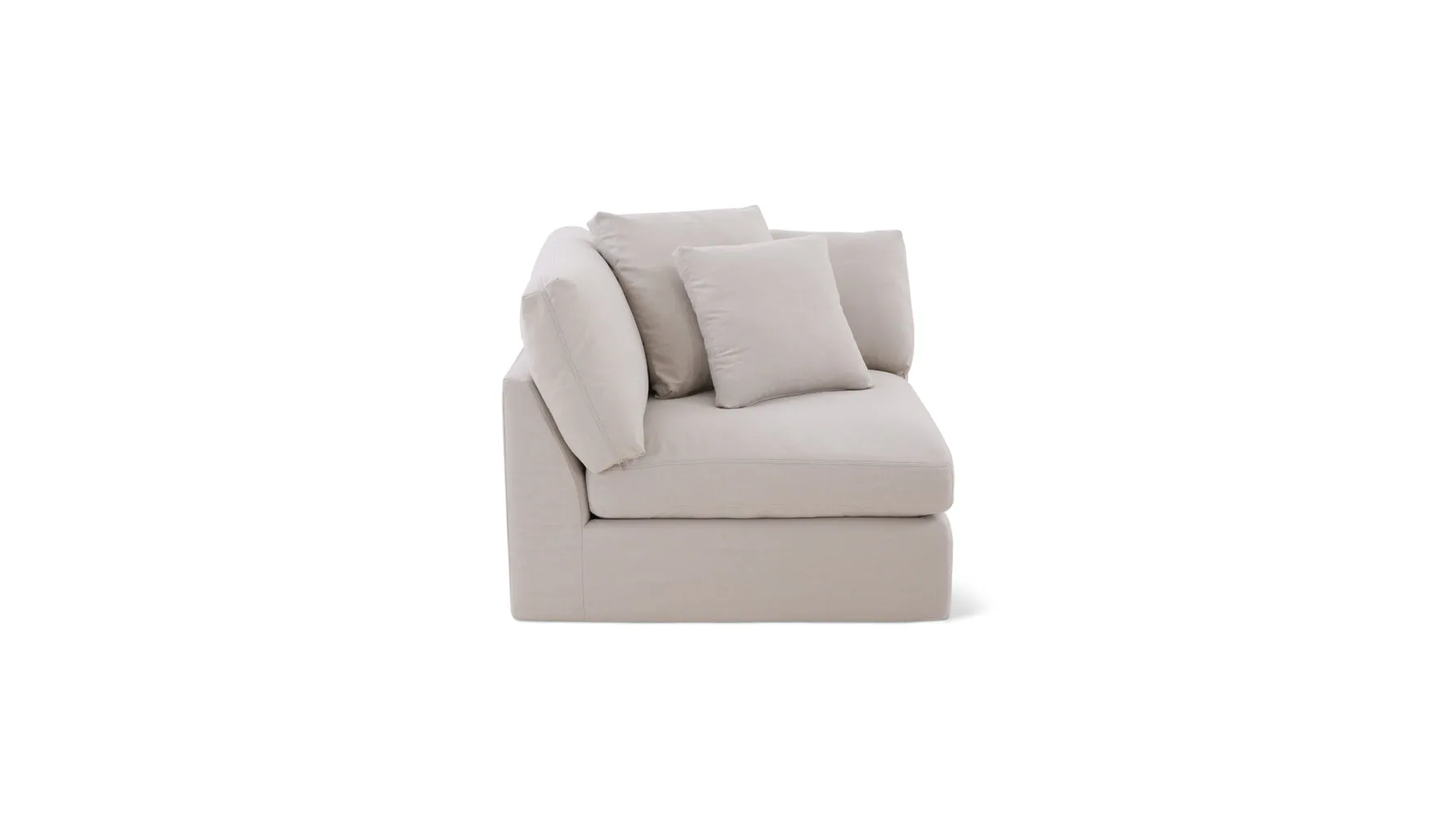 Get Together™ Corner Chair, Large, Clay