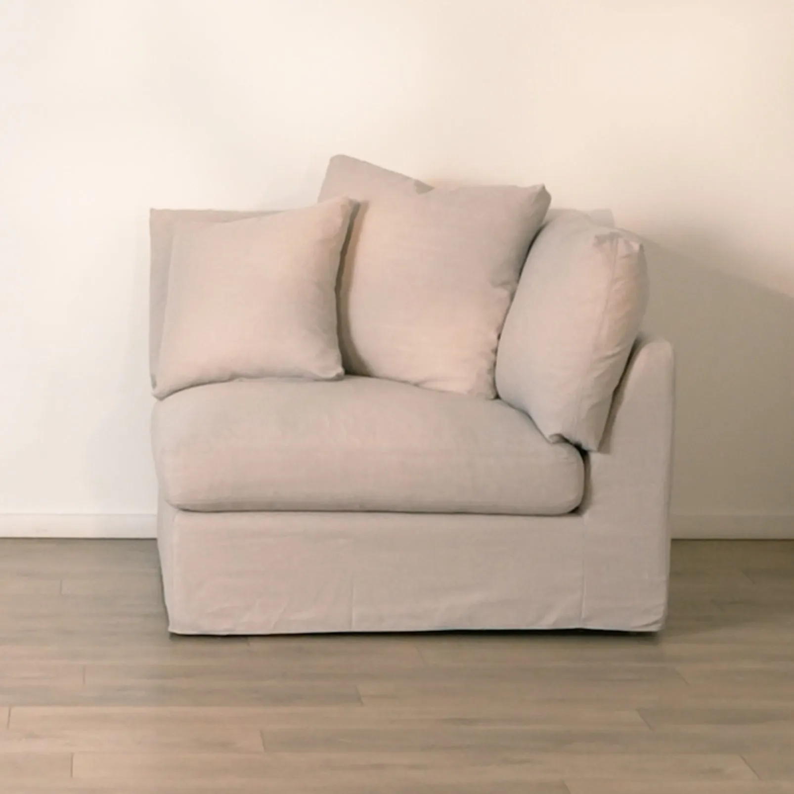 Get Together™ Corner Chair, Large, Clay