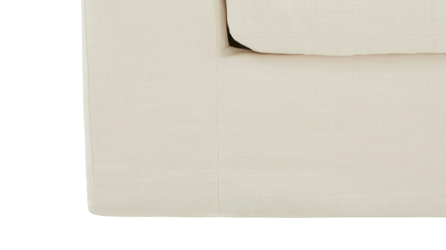 Get Together™ Corner Chair, Standard, Cream Linen