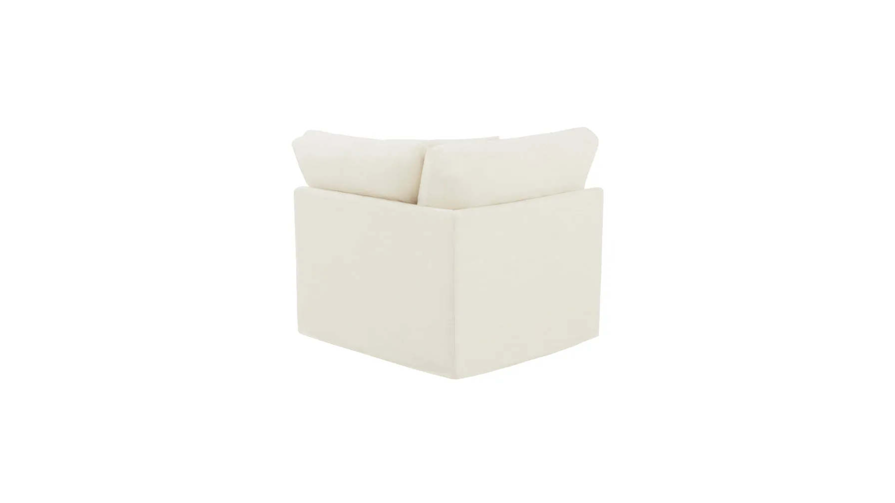 Get Together™ Corner Chair, Standard, Cream Linen