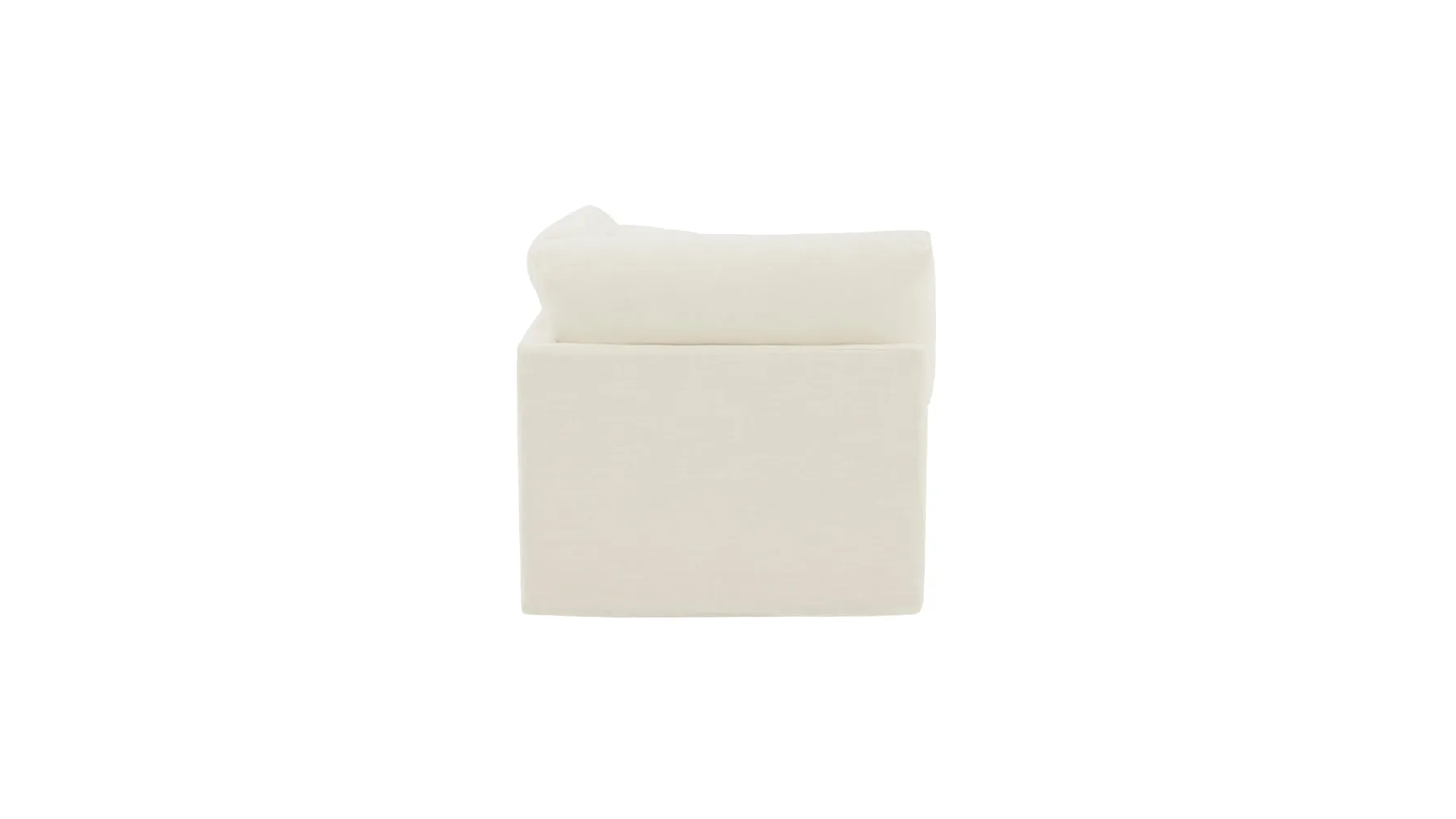 Get Together™ Corner Chair, Standard, Cream Linen