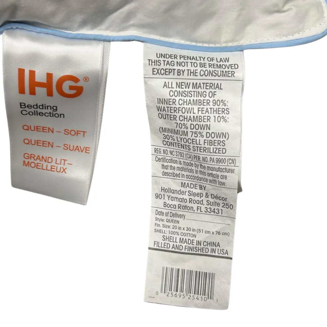 Holiday Inn<sup>®</sup> Touch of Down Feather & Down Pillow | Soft Support