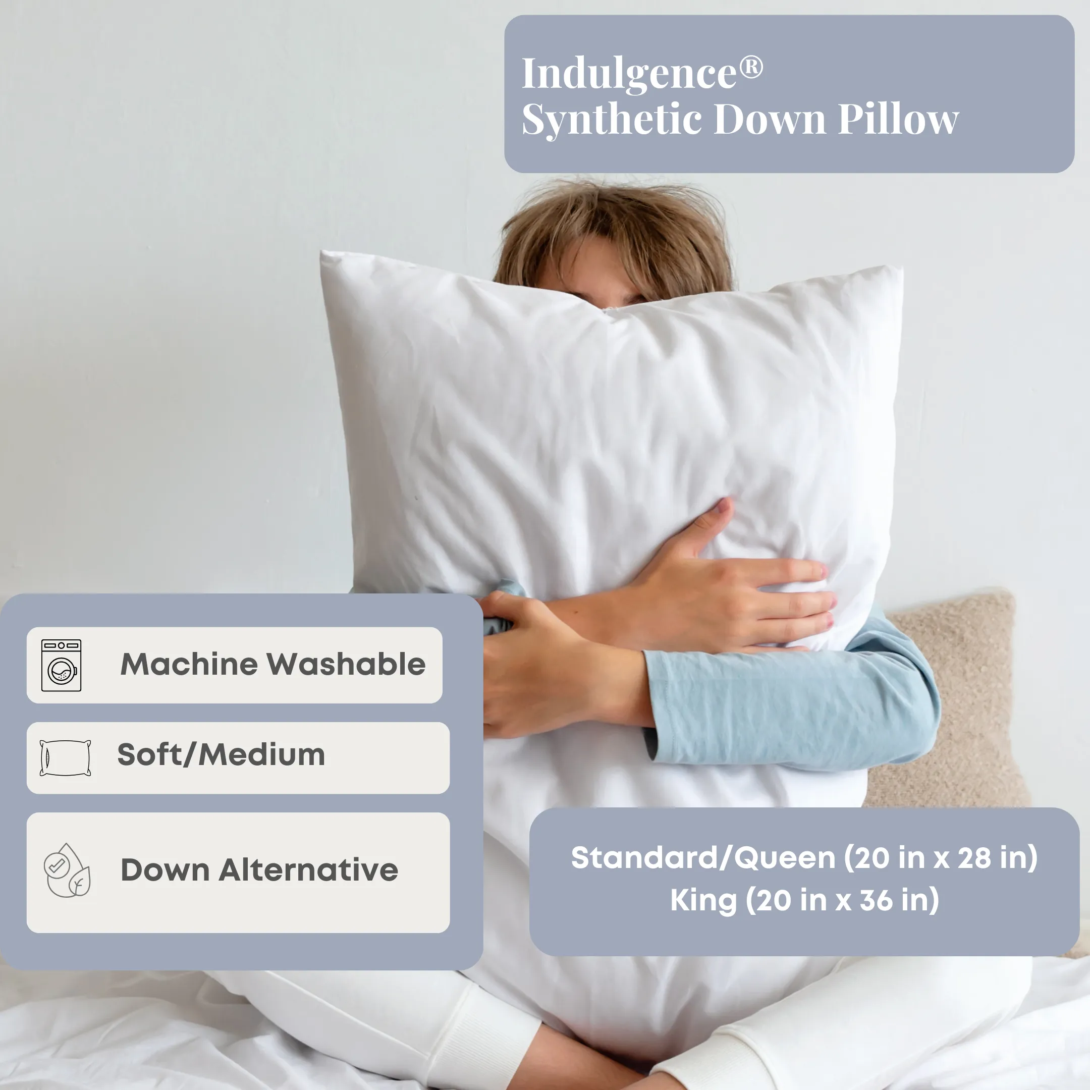 Indulgence® Synthetic Down Pillow