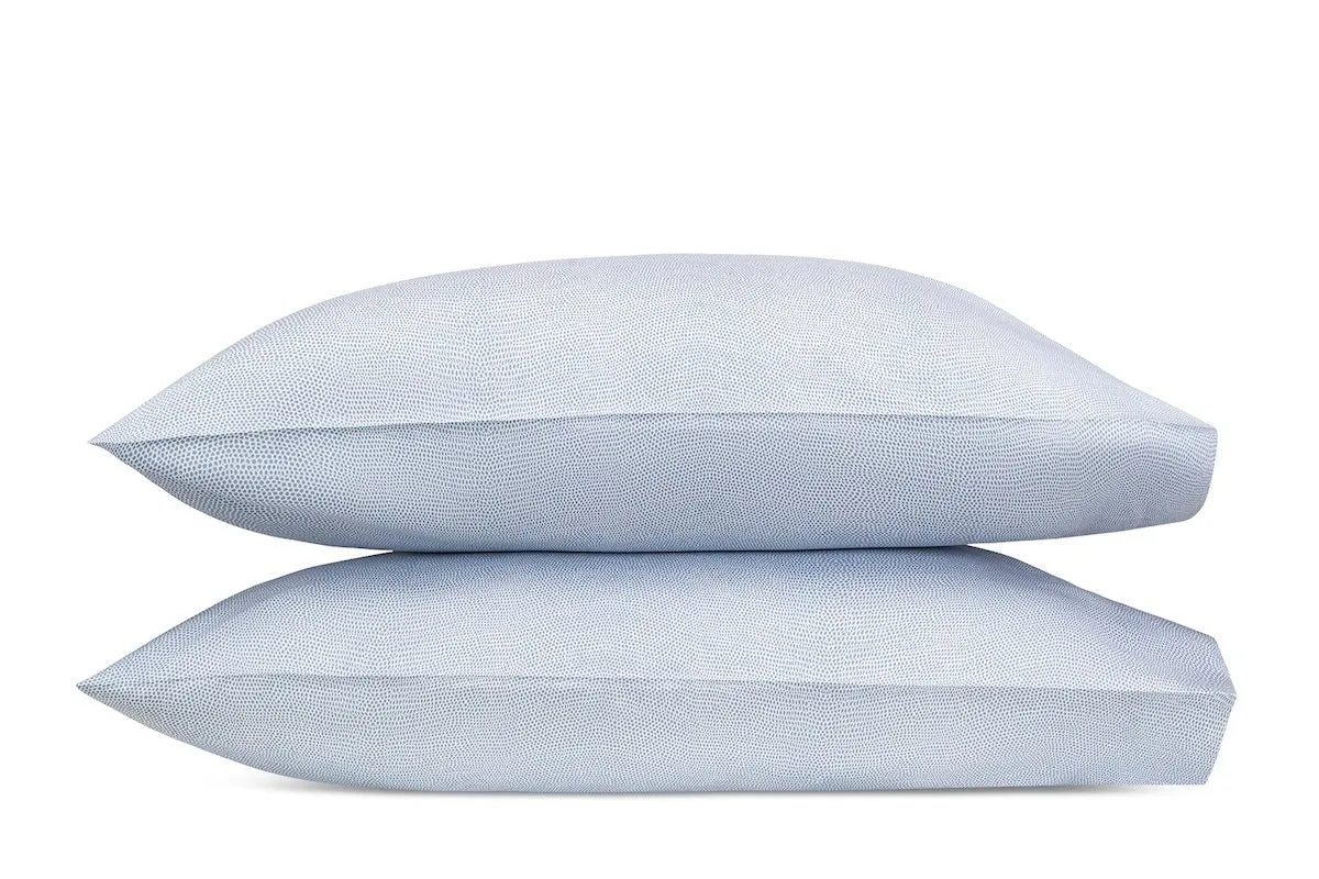 Jasper Hazy Blue Bedding by Matouk