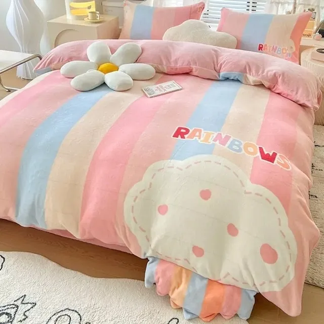 Kawaii Cute Pastel Bedding Set