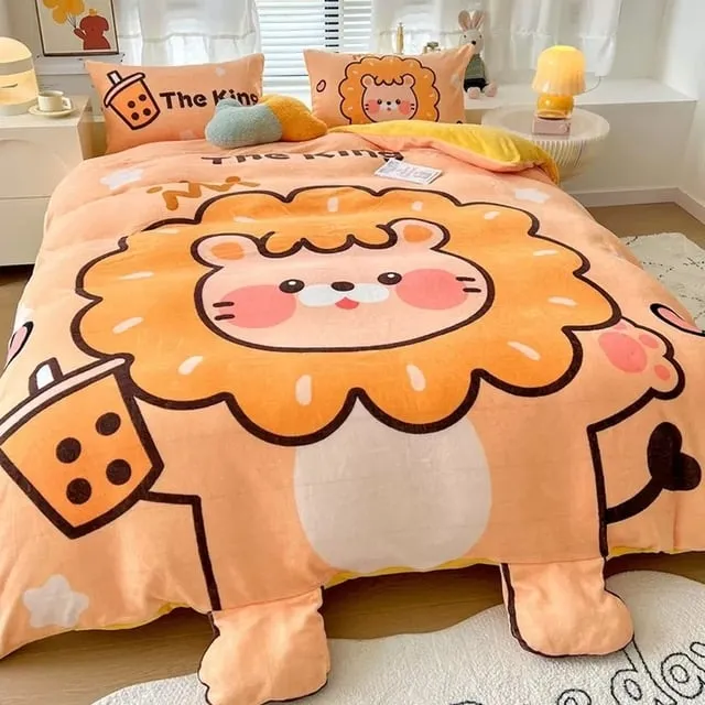 Kawaii Cute Pastel Bedding Set