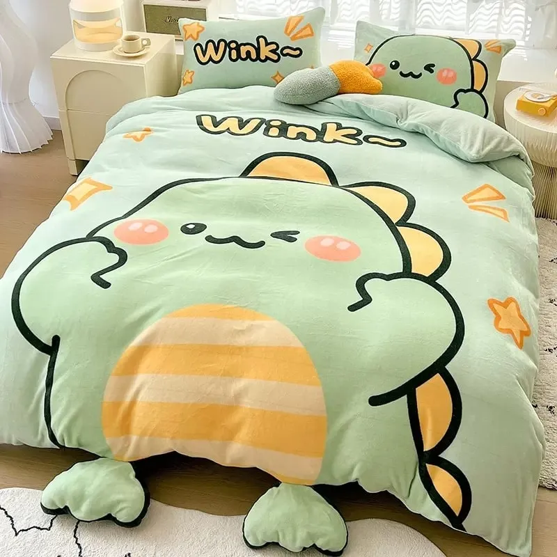 Kawaii Cute Pastel Bedding Set