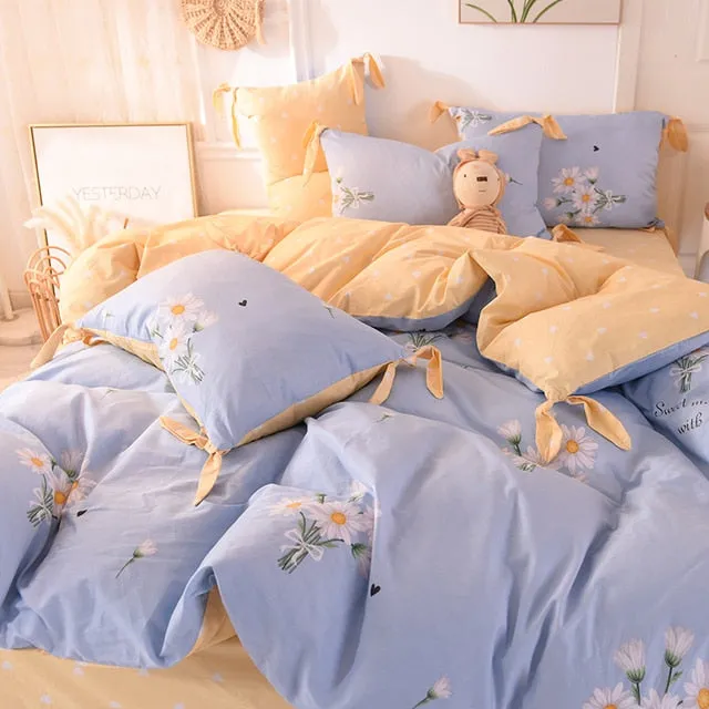 Kawaii Cute Star Bedding Set