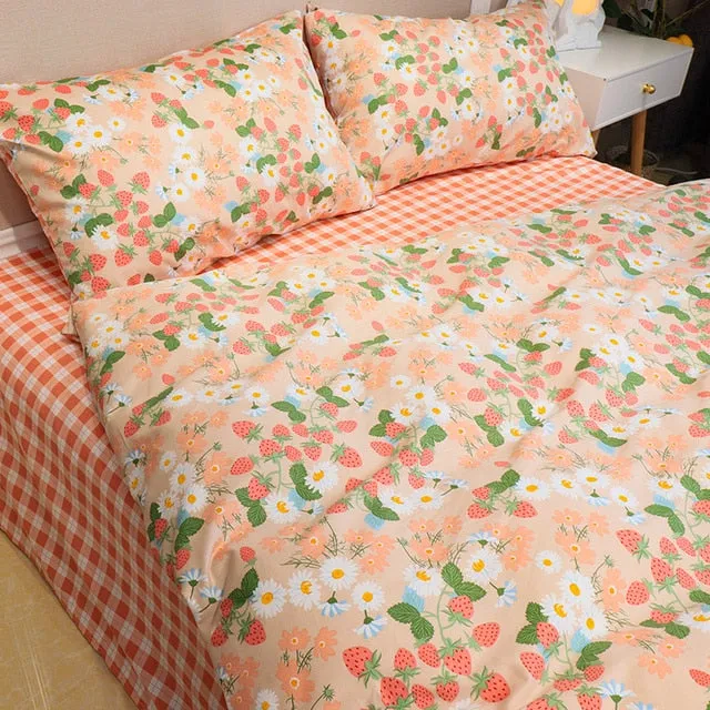 Kawaii Cute Star Bedding Set