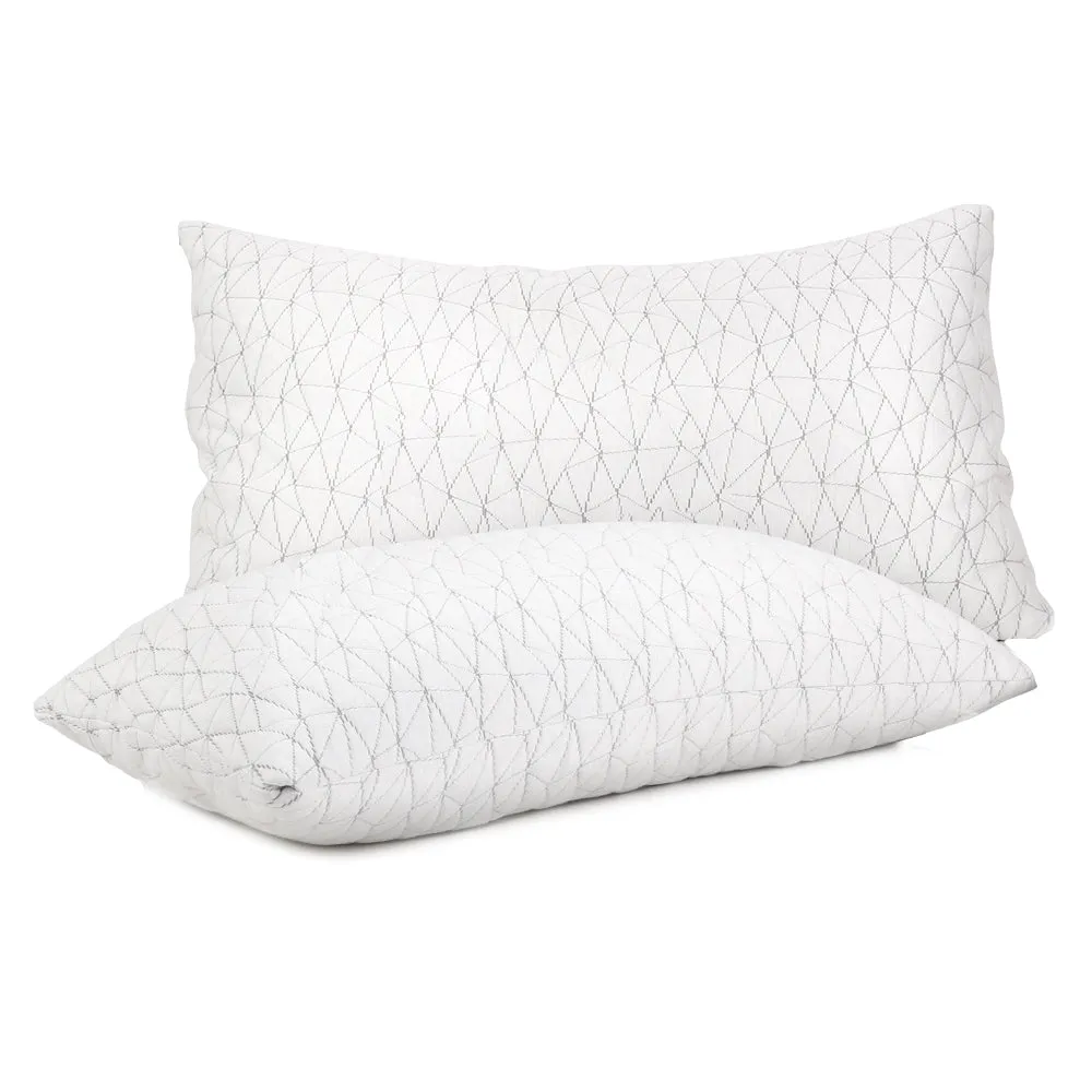 King Size Memory Foam Pillows I Set of 2