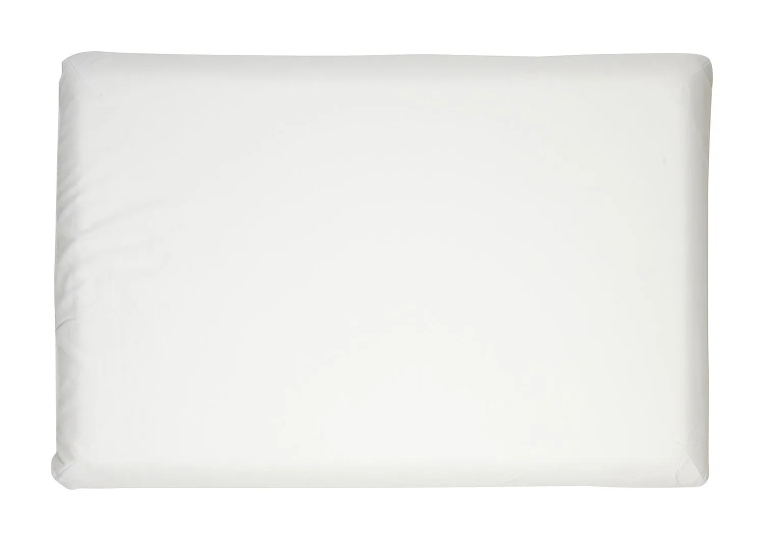 Kurl-On Memory Foam Pillow, Single, White, 1 Piece.