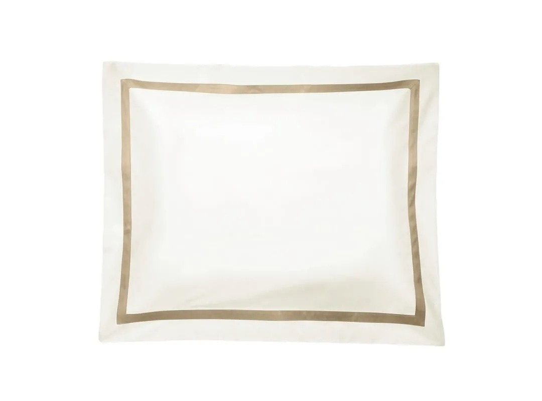 Lowell Champagne on Ivory Bedding