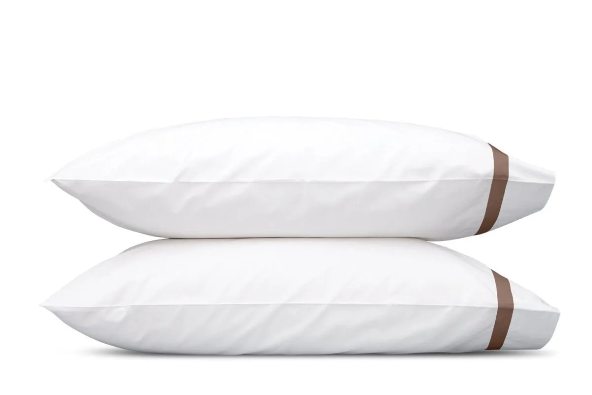 Lowell Mocha Bedding by Matouk
