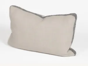 Makun Pillow with Dots Cinta - White/Black