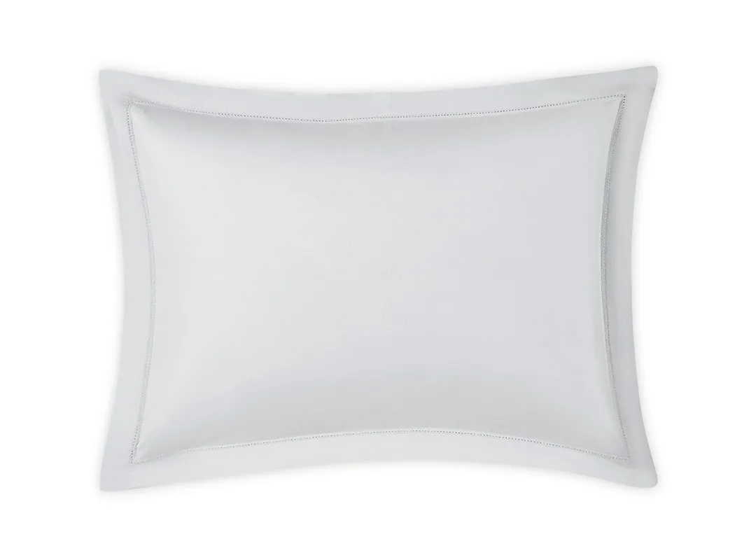 Milano Hemstitch Dove Bedding by Matouk