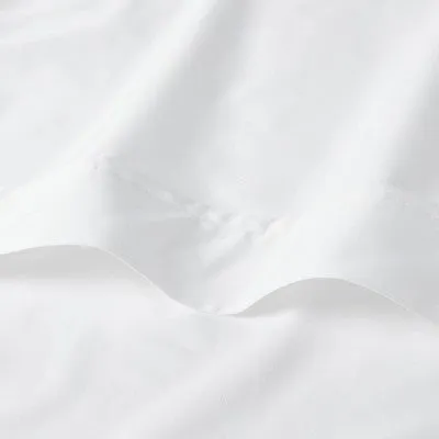 Open Box - California King 400 Thread Count Performance Flat Sheet White - Threshold