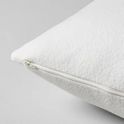 Open Box Standard/Queen 2pk Memory Foam and Down Alternative Bed Pillows - Casaluna