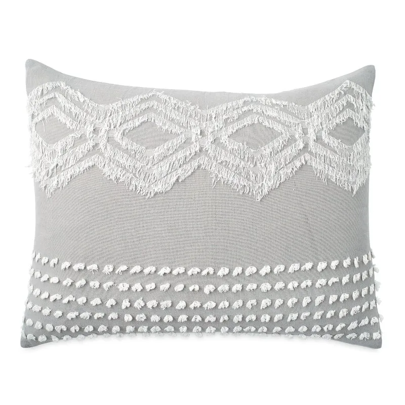 Outsey Standard Cotton Chenille Comforter Set