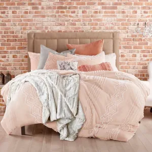 Outsey Standard Cotton Chenille Comforter Set