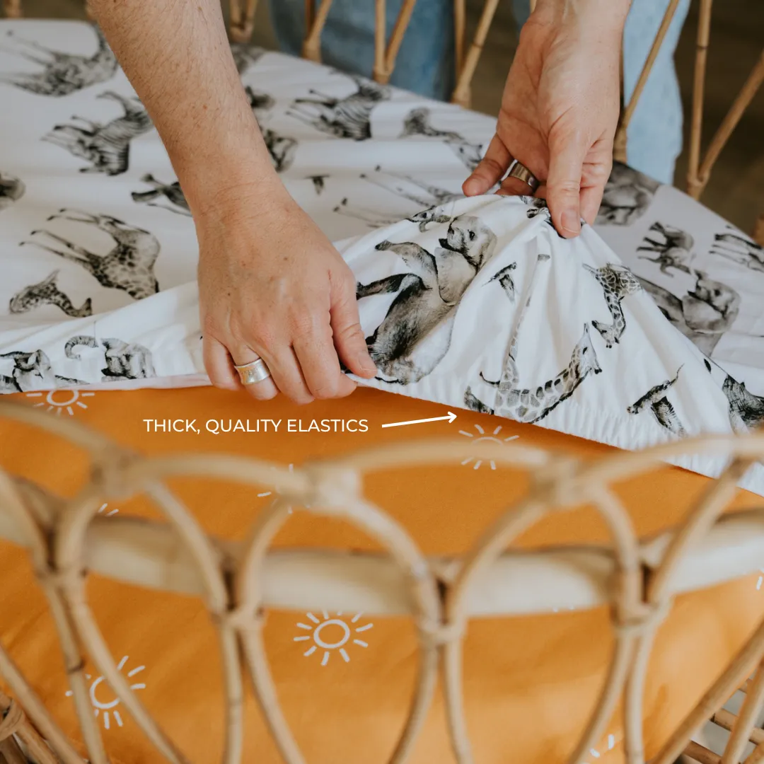 *PRE-ORDER* Waterproof Cot Sheet - Homestead