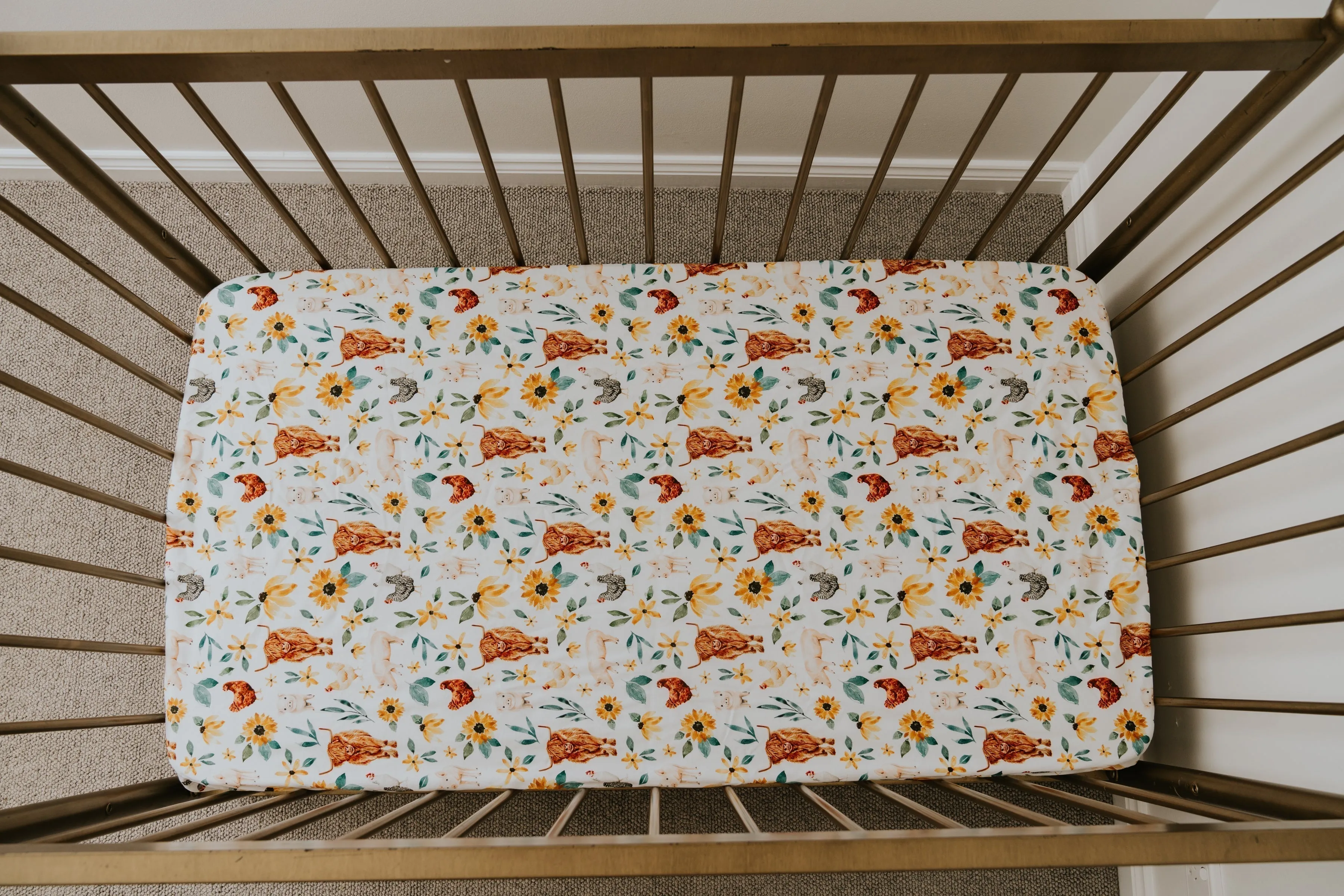 *PRE-ORDER* Waterproof Cot Sheet - Homestead