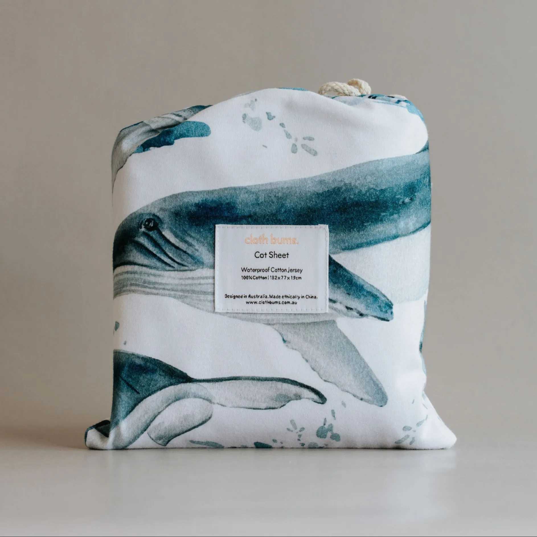 *PRE-ORDER* Waterproof Cot Sheet - License to Krill