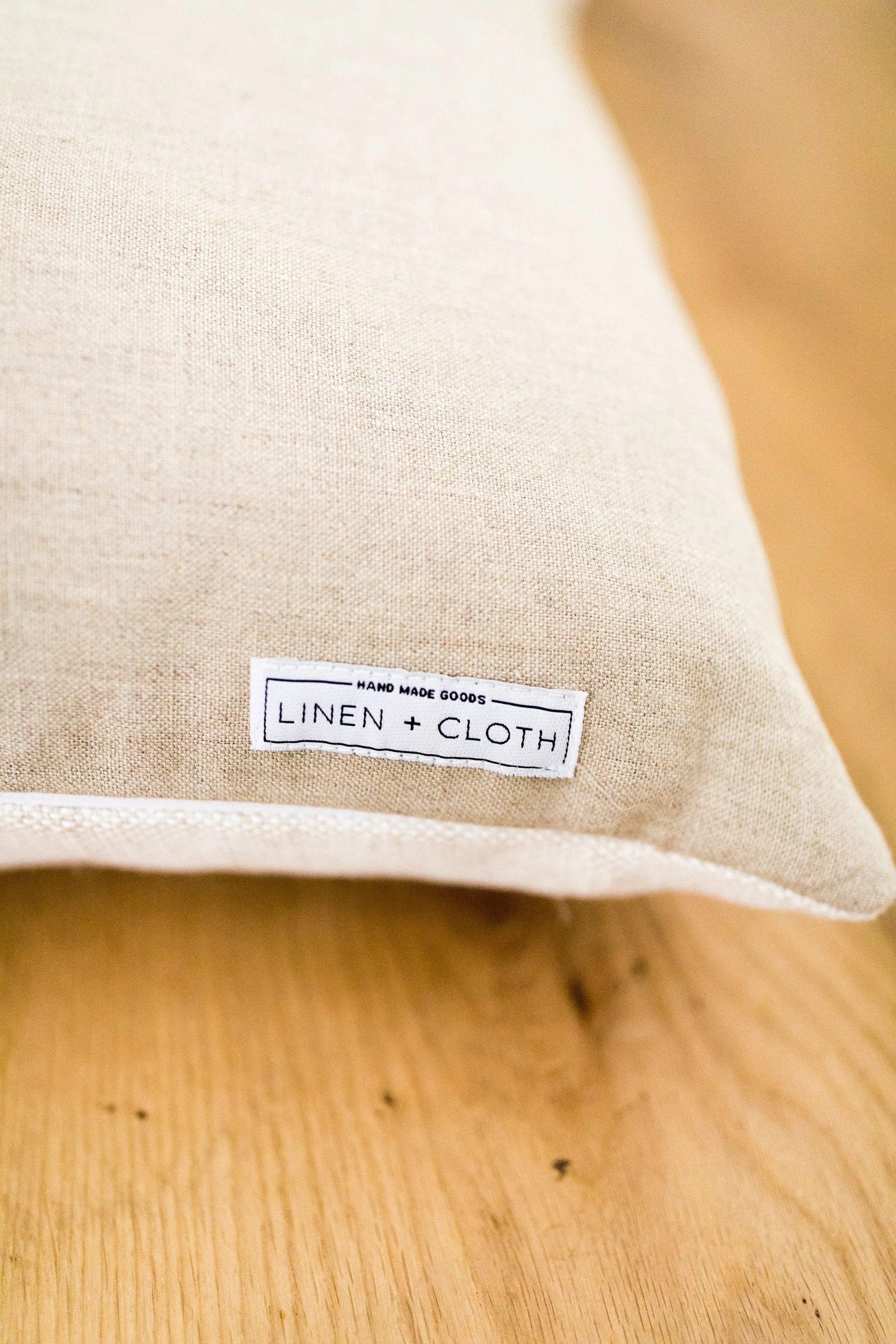 READY TO SHIP Designer Kettlewell Mobby in Camel Pillow Cover