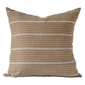 READY TO SHIP Kufri Cusco Stripe Designer Pillows in Sand