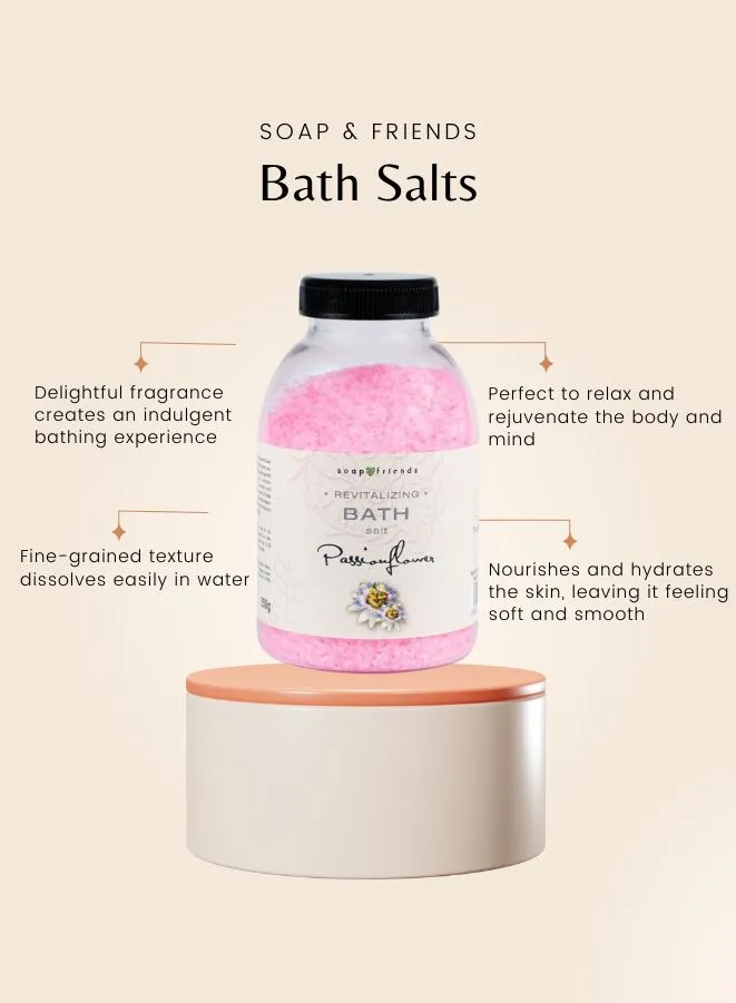 Soap&Friends Fine-Grained passion flower Bath Salt - 250 g