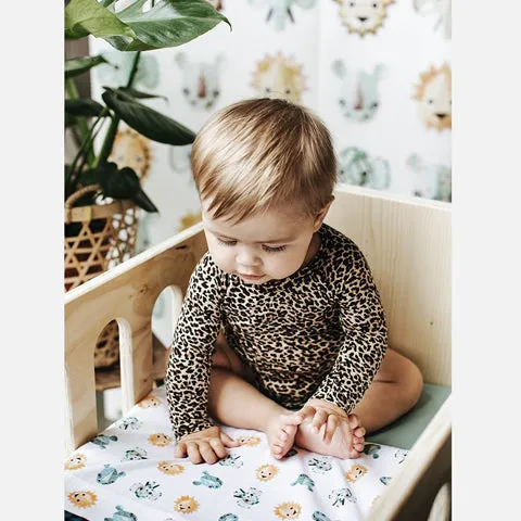 Studio Ditte Kids Flat Sheet Wild Animals Cool