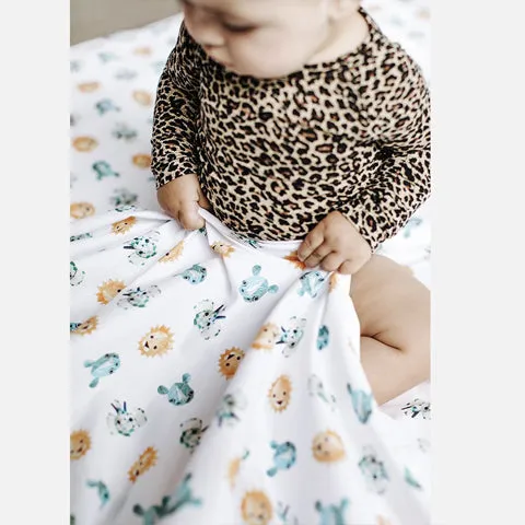 Studio Ditte Kids Flat Sheet Wild Animals Cool